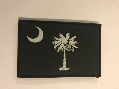 SC Flag Glow PVC Patch - H2O Rescue Gear